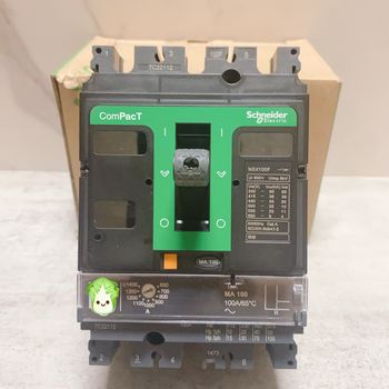 Schneider Molded Case Circuit Breaker C10F3MA100 Motor Protection NSX