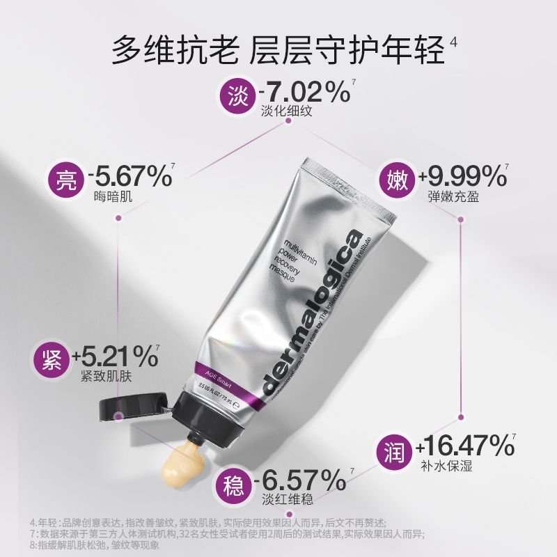 【蜂狂618】德美乐嘉胡萝卜多维面膜75ml 熬夜救急紧致抗皱