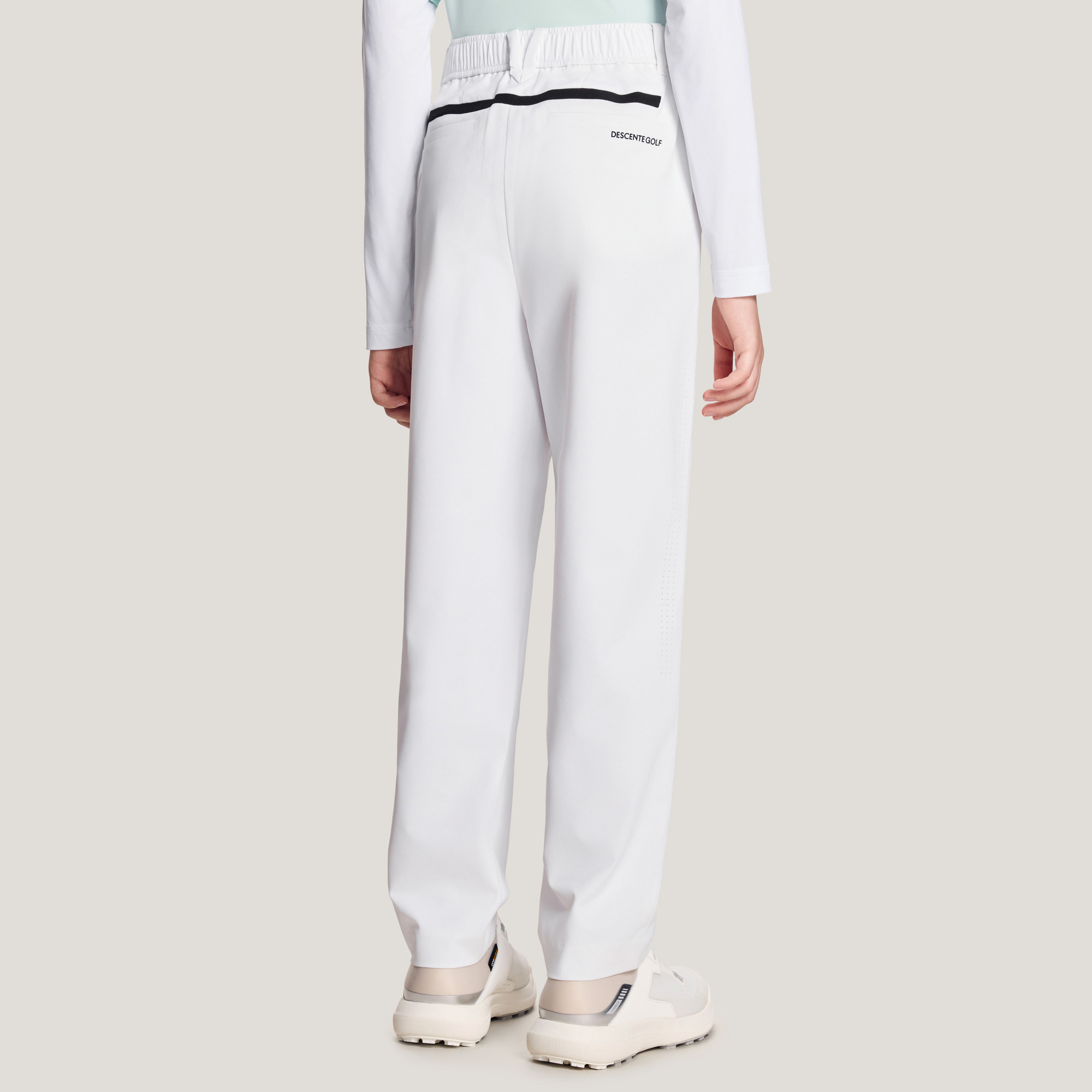 DESCENTE迪桑特儿童GOLF高尔夫男童运动长裤凉感防晒,淘宝优惠券,粉丝福利购,淘宝优惠卷