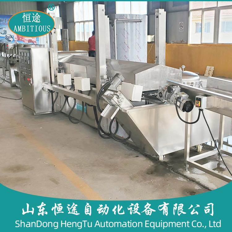 炸凤爪全自动油炸机莲藕圆子鱼丸油炸大型设备蚕蛹高温油炸线机械,淘宝优惠券,粉丝福利购,淘宝优惠卷