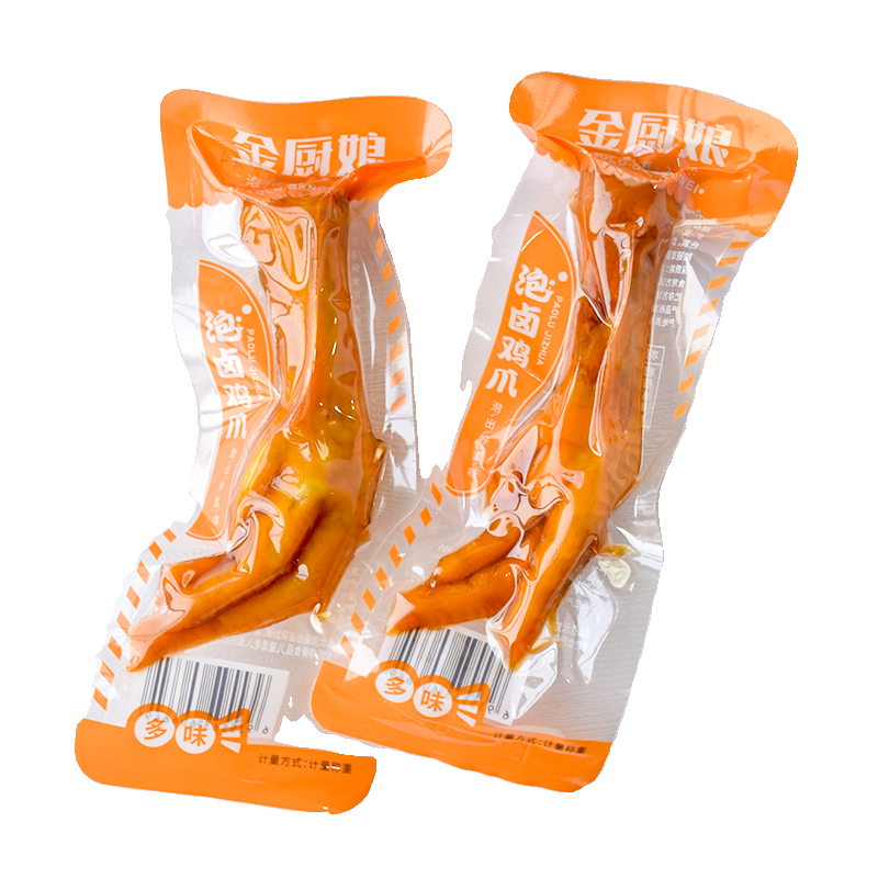 金厨娘泡卤鸡爪多味泡椒味卤味零食鸡脚散称解馋休闲零食品泡鸡爪,淘宝优惠券,粉丝福利购,淘宝优惠卷