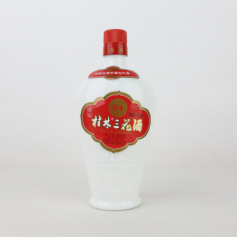 【厂家直销】桂林三花酒珍品52度瓶装米香型白酒广西特产送礼小酌 - 图2