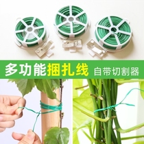 Multifunctional gardening iron wire strapping cable ties Climbing Vine fixer Fine iron wire Package Plastic Wire Flower Racks Strapping Silk