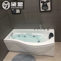 Manufacturer Direct Marketing Acrylic Massage Surf Bathtub Eurostyle Adults Home Independent Bubble Thermostatic Double Skirt Bath