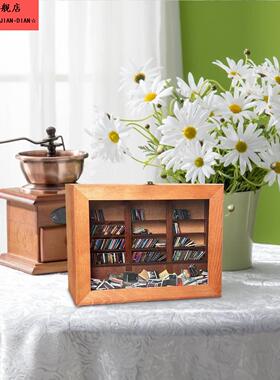 解压书架摆件创意抗焦虑桌面电视柜书房装饰治愈diy小摆件礼物
