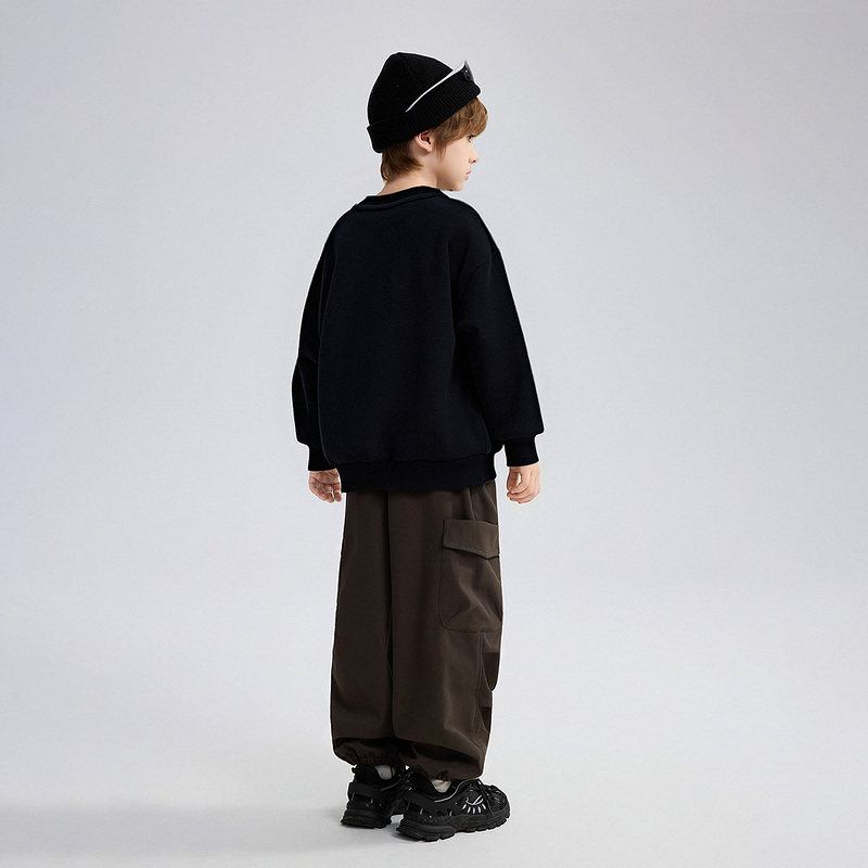 ask儿童卫衣2026冬季新款男童加绒保暖上衣中大童长袖,淘宝优惠券,粉丝福利购,淘宝优惠卷