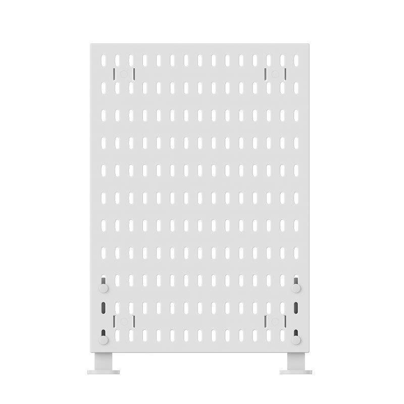Hole board desktop vertical storage rack for drilling without holes. Office station storage rack space separation desktop hole board