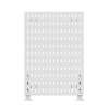 Hole board desktop vertical storage rack for drilling without holes. Office station storage rack space separation desktop hole board