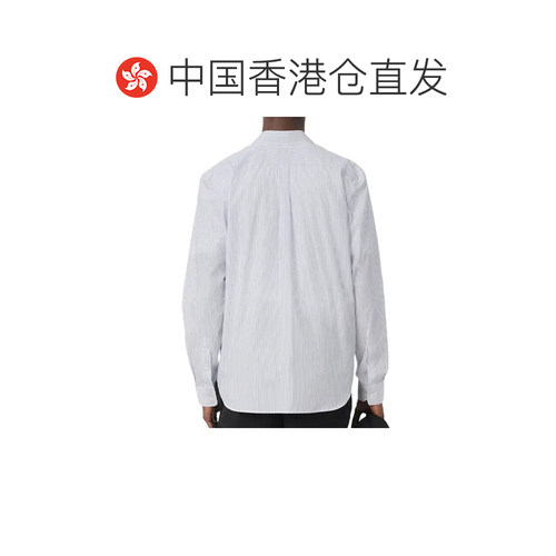 香港直邮LACOSTE 男士衬衫 CH9087AZZURRO CO 浅蓝色 CAMICIA UOM - 图1