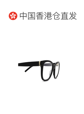 1h可退 香港直邮SAINT LAURENT 女士眼镜 SLM97001 SS2025 黑色