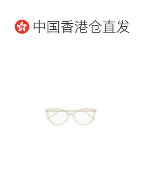 香港直邮SAINT LAURENT 女士眼镜 SL833004 SS2025 白色 全框平光