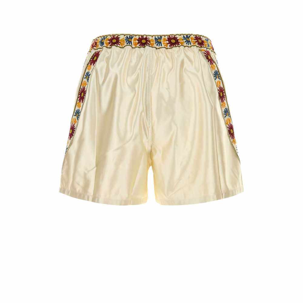 1h可退 香港直邮Bode 男士 Candyfloss 米白色缎面百慕大短裤 MRS,淘宝优惠券,粉丝福利购,淘宝优惠卷