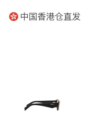 1h可退 香港直邮Prada 普拉达 男士 徽标太阳镜 PR27ZS black黑色