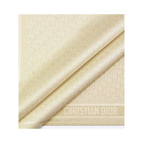 1h可退 香港直邮Dior Oblique Natte披肩 61DOB090L018方巾 - 图0