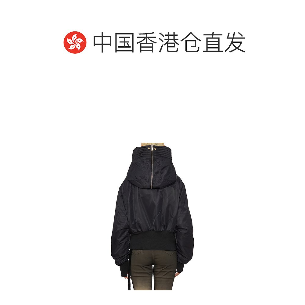 香港直邮Rick Owens Drkshdw连帽休闲夹克 DS02C5720BR-图1