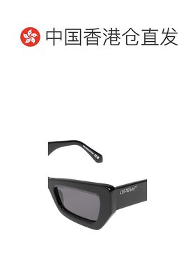 1h可退 香港直邮Off-white 男士 黑色 Aurora 太阳镜 OERI137F24P
