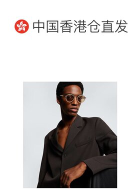 1h可退 香港直邮Zegna 杰尼亚 男士 Orizzonte 飞行员太阳眼镜