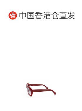 香港直邮Marni 几何太阳镜配饰 DHAZUT RED