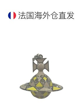 1h可退 欧洲直邮VIVIANNE WESTWOOD/西太后 女士黄粉混色金属制土