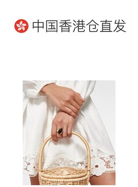 1h可退 香港直邮ZIMMERMANN 女士 Bloom 精饰镀金戒指 metal金属