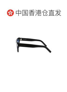 1h可退 香港直邮SAINT LAURENT 男士太阳镜 SL469005 SS2025 蓝色