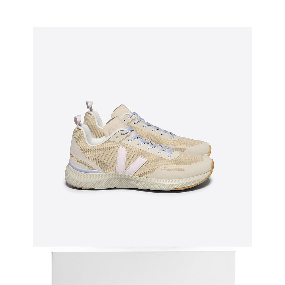 欧洲直邮VEJA Impala系列杏仁色再生聚酯纤维V标识训练鞋 男 - 图3