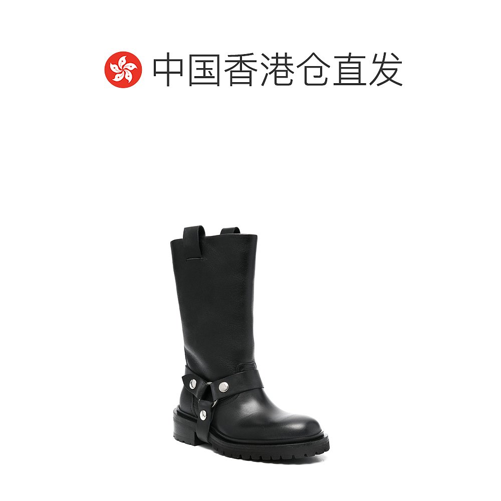 1h可退 香港直邮GOLDEN GOOSE 女士 圆头短筒靴 GWF00870F006978 - 图1