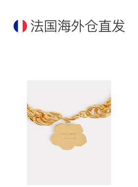 欧洲直邮KENZO(高田贤三)24上新“KENZO 邮票”项链四叶草