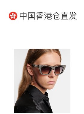 1h可退 香港直邮Celine 思琳 女士 精饰猫眼太阳眼镜 colorful花