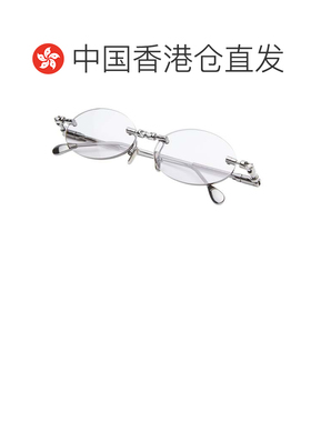 香港直邮KUBORAUM 男士眼镜 MASKEH62RH AW2025 白色 无框太阳镜