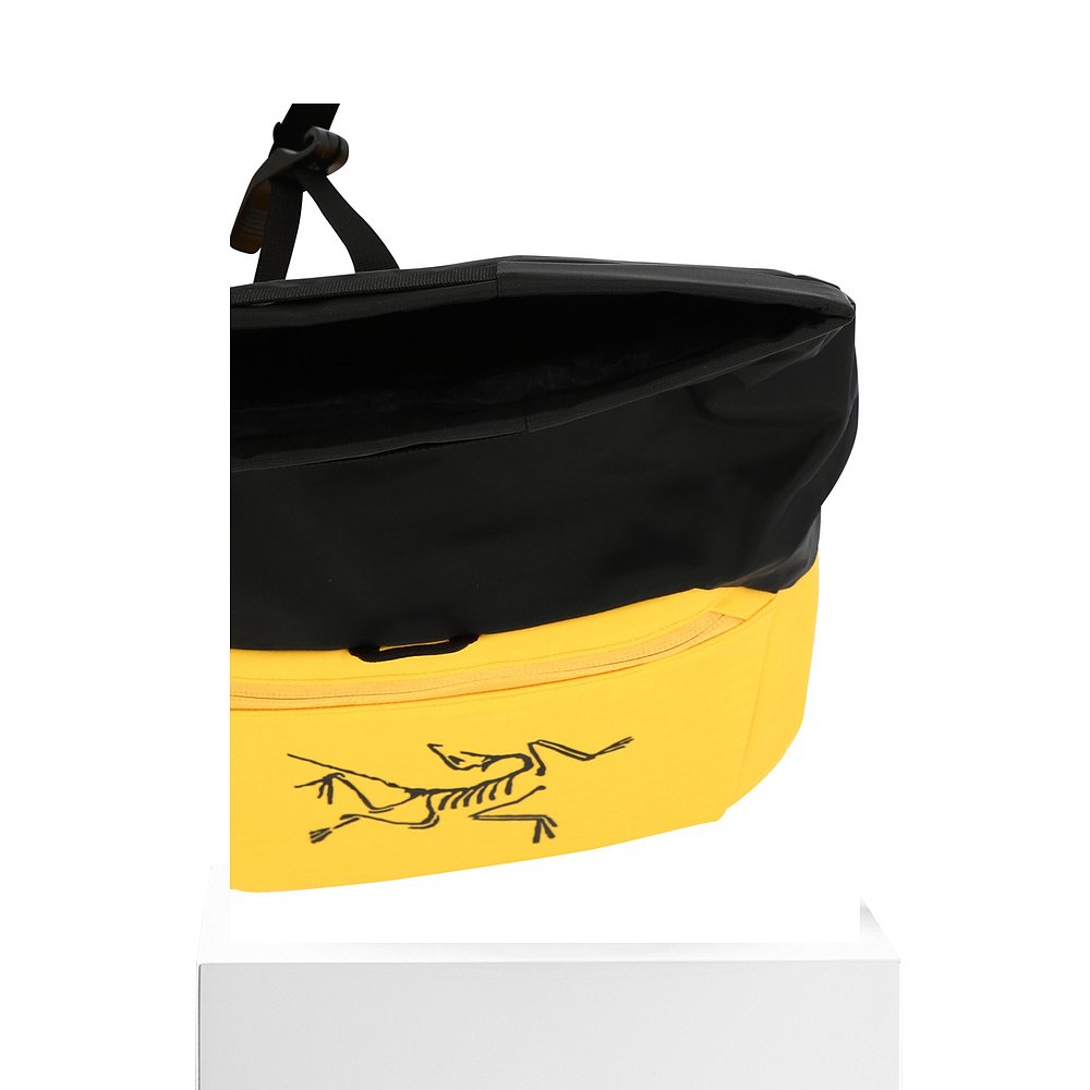 欧洲直邮ARC'TERYX男士Ion黑黄色运动包23x15x15cm始祖鸟 - 图3