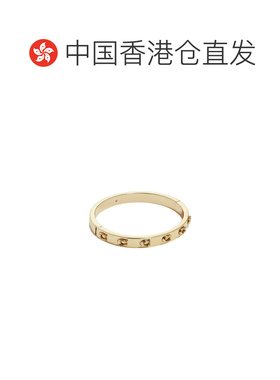 香港直邮COACH 女士饰品 335948GLD710 SS2024 金色 标志性 C 铰