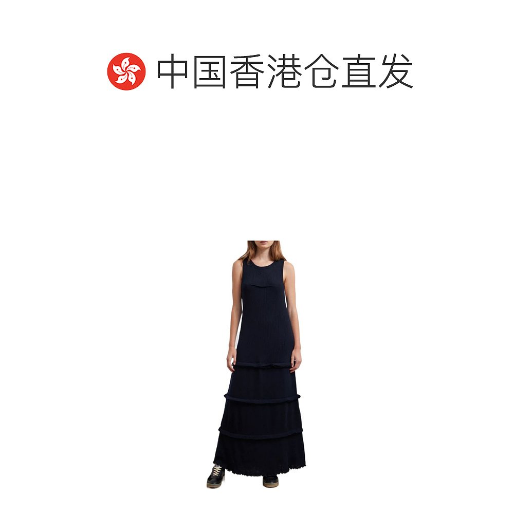 香港直邮Mm6 Maison Margiela 徽标无袖连衣裙 S52CT0735S23735 - 图1