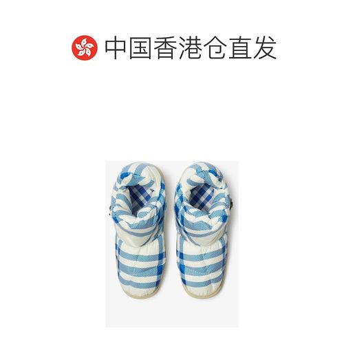 香港直邮Burberry Pillow格纹靴子 80747381 - 图1