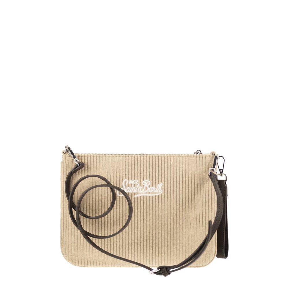 1h可退 香港直邮Mc2 Saint Barth 女士 PARISIENNE 灯芯绒手包 PA,淘宝优惠券,粉丝福利购,淘宝优惠卷