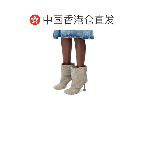 香港直邮Loewe Toy短筒靴 LLST286X07罗意威 - 图1