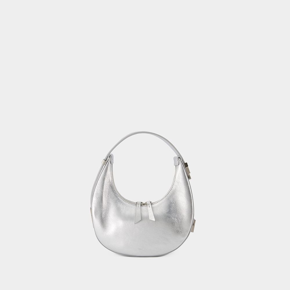 欧洲直邮Toni Mini Bag- Osoi- Leather- Silver-图2