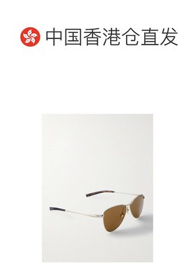 1h可退 香港直邮Saint Laurent 圣罗兰 女士 Vesper 小号飞行员镀