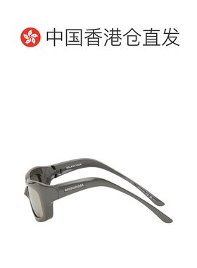 1h可退 香港直邮Balenciaga 巴黎世家 男士 灰色 Rectangular 太