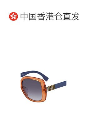 香港直邮Fendi 徽标细节太阳镜 FF0014S正品时尚百搭显脸小高级感