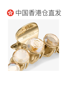 香港直邮JIMMY CHOO 女士戒指 CLAWHAIRCLIPYWEGOLD SS2026