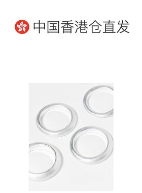 1h可退 香港直邮ASOS 男士 设计4件套素色带子银色戒指(worn)