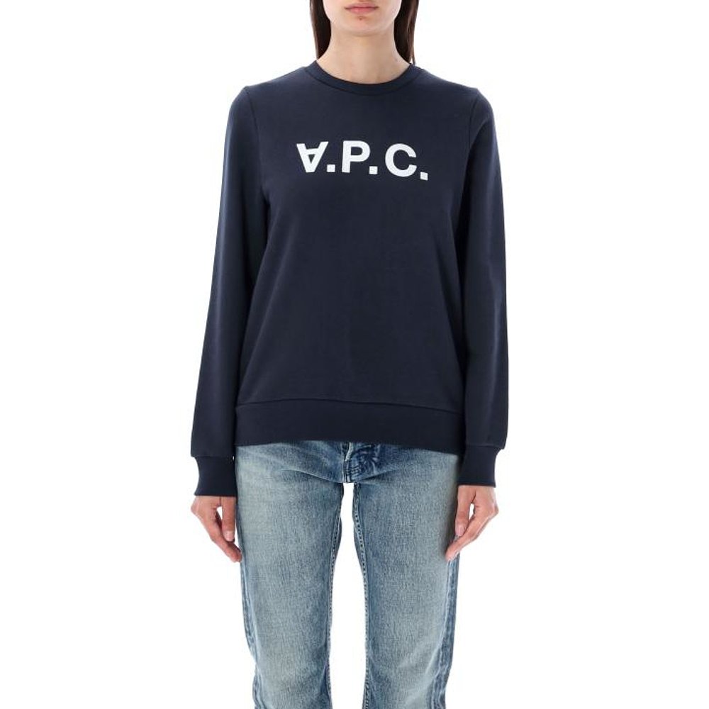 韩国直邮A.P.C.23FW毛衣女23AF27644COFAX IAKDARK NAVY-图2