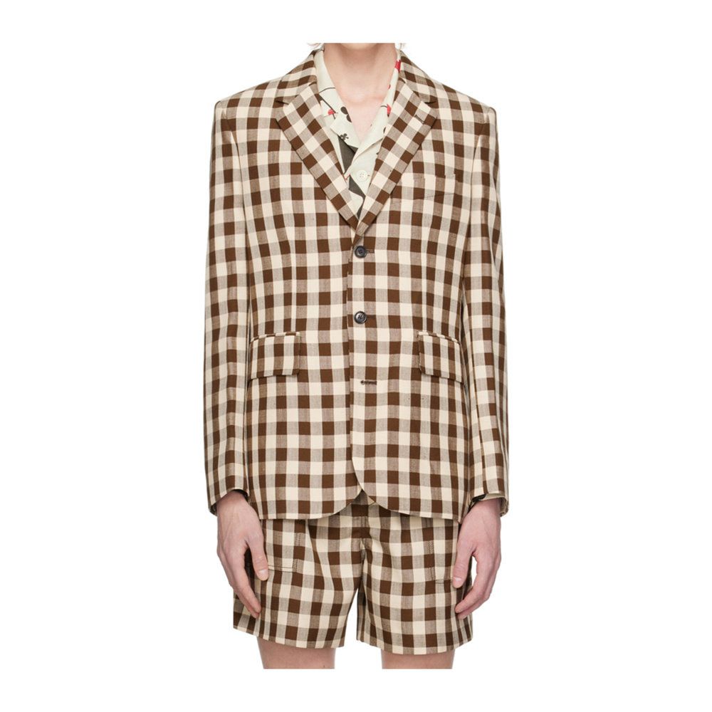 香港直邮BODE 男士夹克 MRS24SJ007BRWHT AW2024 花色 Gilbert Ch,淘宝优惠券,粉丝福利购,淘宝优惠卷