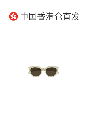 香港直邮SAINT LAURENT 女士眼镜 SL827004 AW2025 绿色 全框太阳