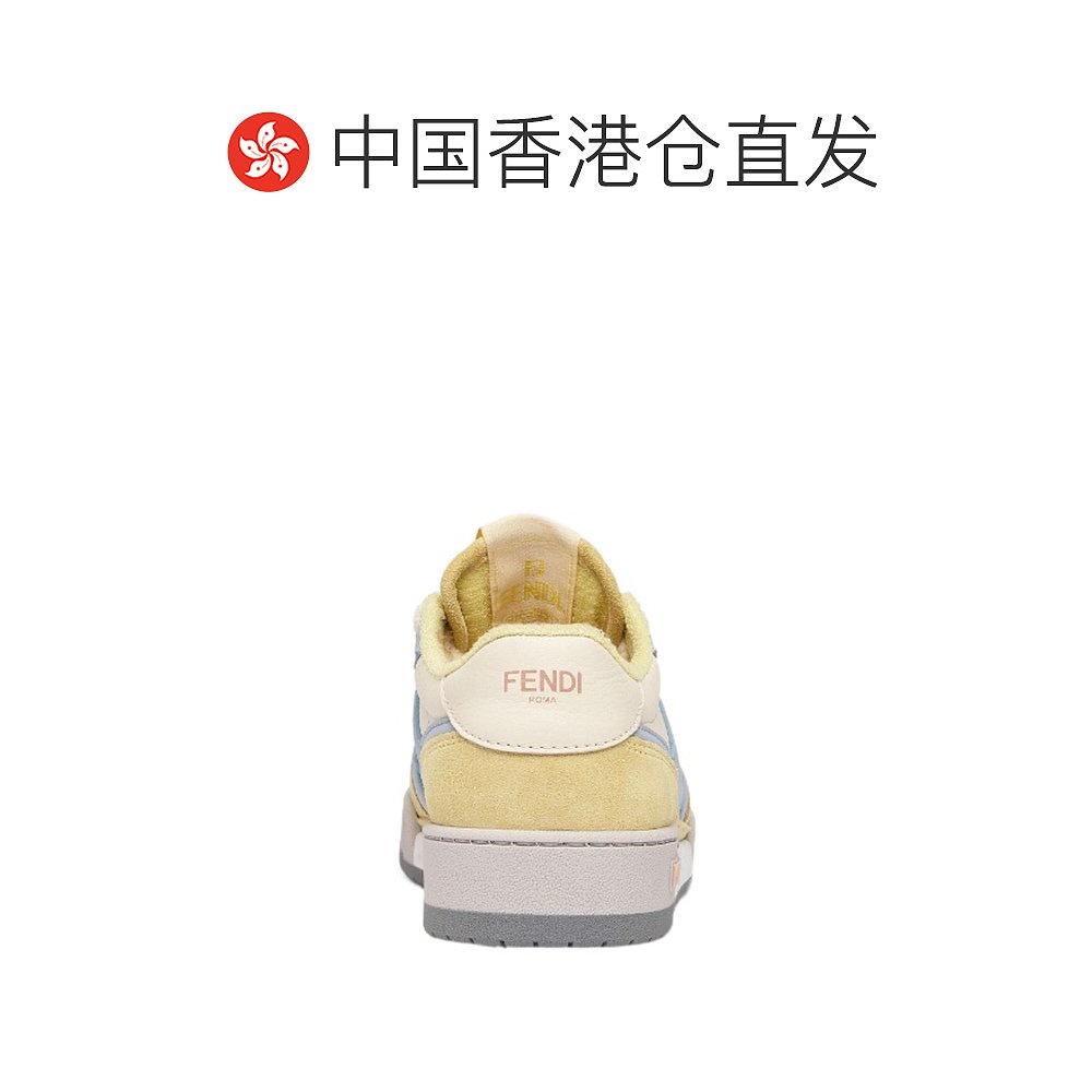 香港直邮Fendi Match徽标系带休闲运动鞋 8E8252AI1N - 图1
