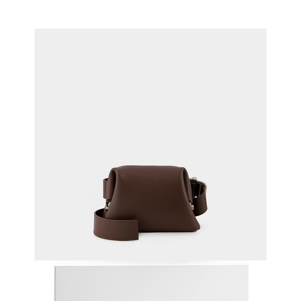 欧洲直邮Pecan Brot Crossbody Bag - Osoi - Leather - Brown - 图3