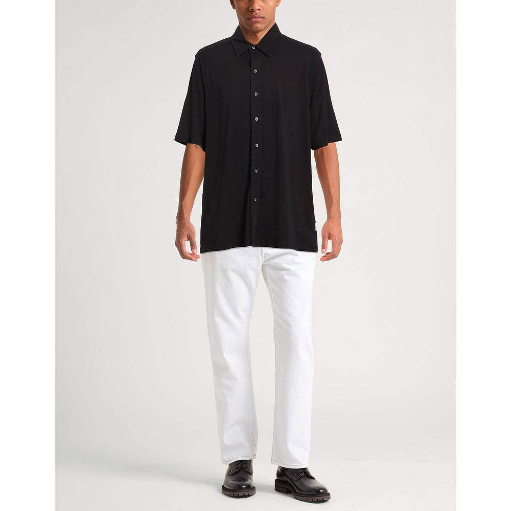 1h可退 香港直邮Aspesi 男士 纯色衬衫 black黑色 舒适时尚,淘宝优惠券,粉丝福利购,淘宝优惠卷