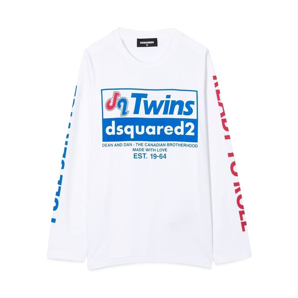 香港直邮Dsquared2 长袖 T 恤 DQ1237TD0A1A - 图2