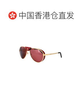 香港直邮CARTIER 男士太阳镜 CT0296S006 SS2026 棕色 全框太阳镜
